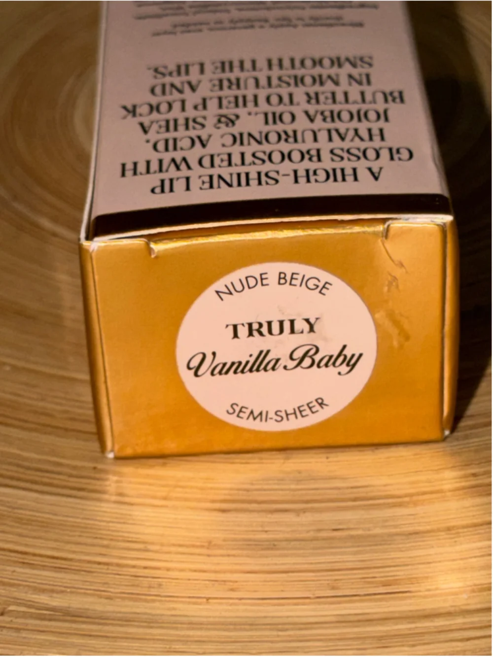 Women's Truly Vanilla Baby Hydrating Lip Gloss